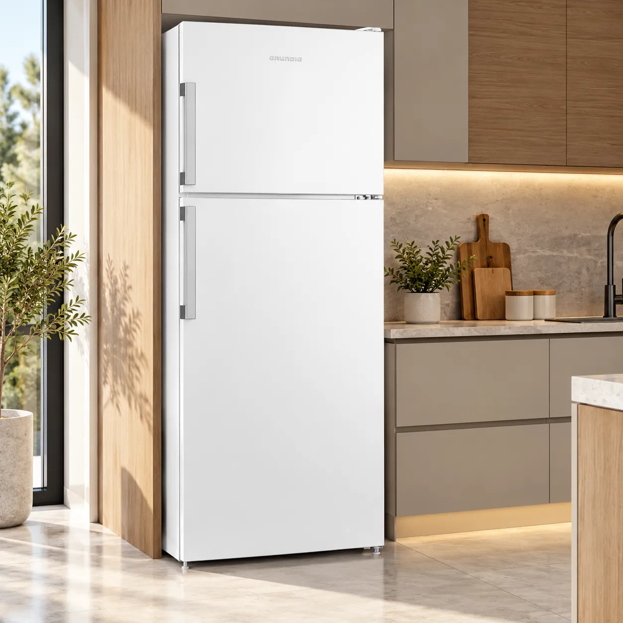 GRUNDIG GPRNE 477 No-Frost Çift Kapılı Buzdolabı