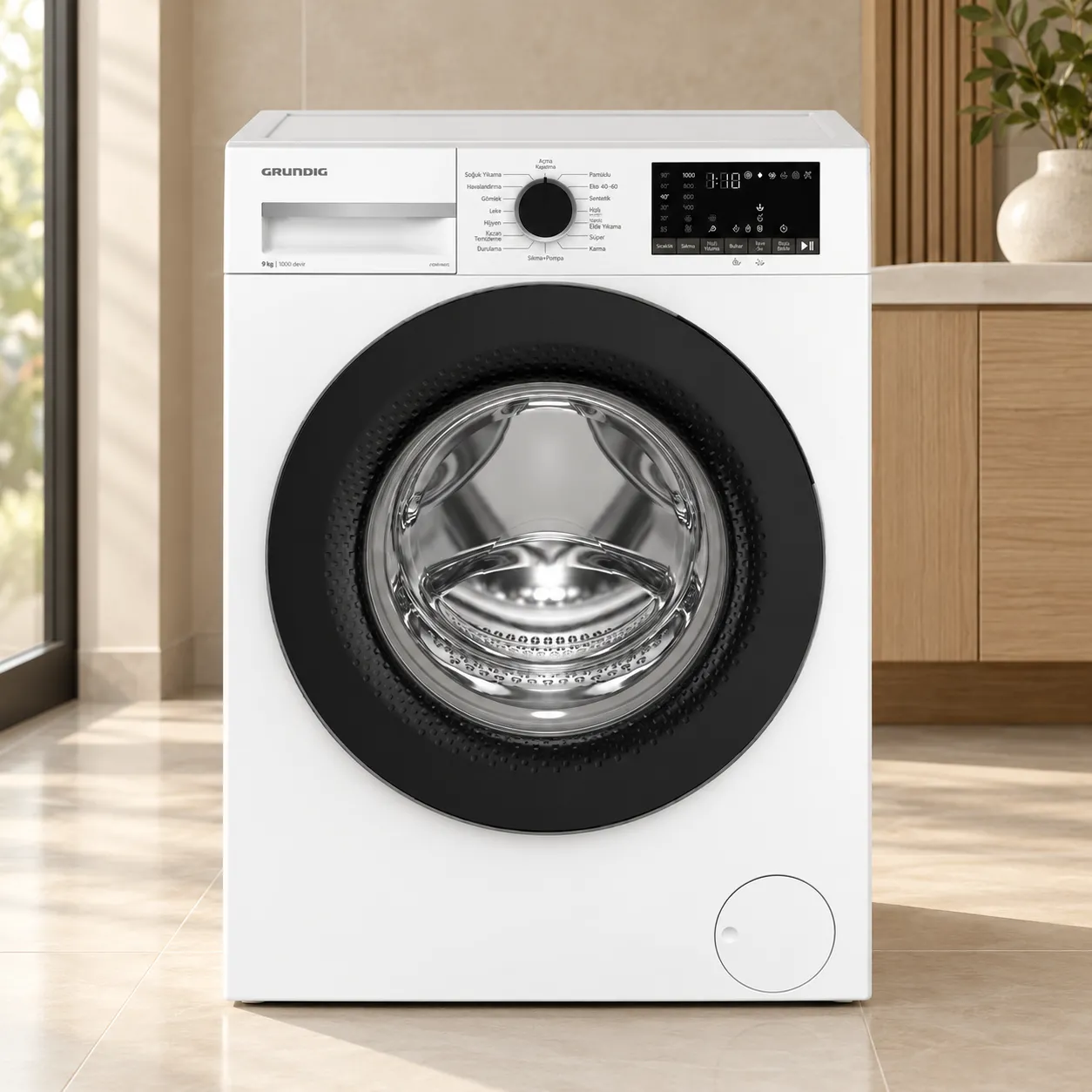 GRUNDIG GPWM 91624 9 Kg Çamaşır Makinesi